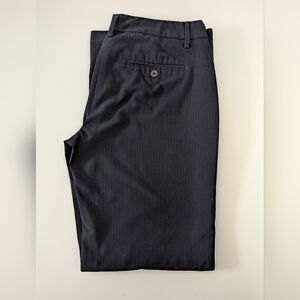GAP Navy Pinstriped "Perfect Trouser"